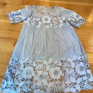 Anthropologie purple dress, size 6